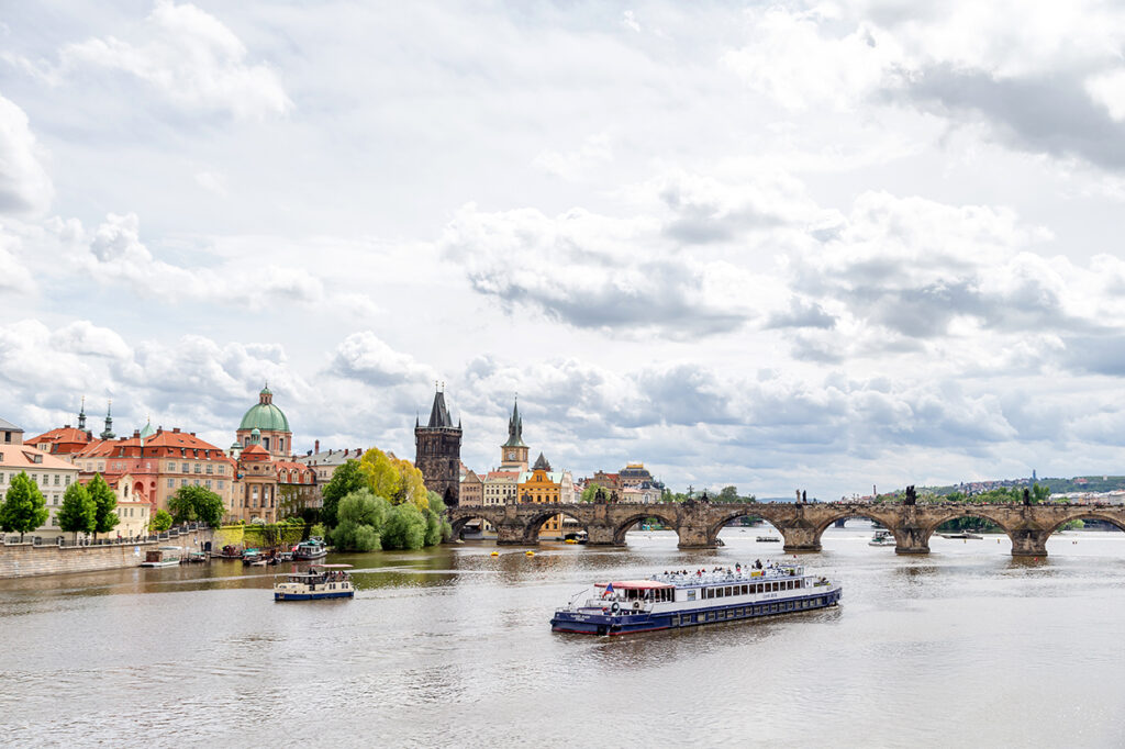 River cruise in Prague