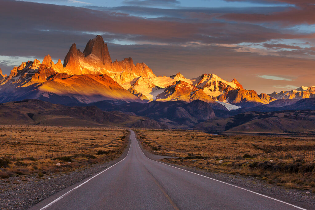 Fitz Roy Mountain in Patagonia